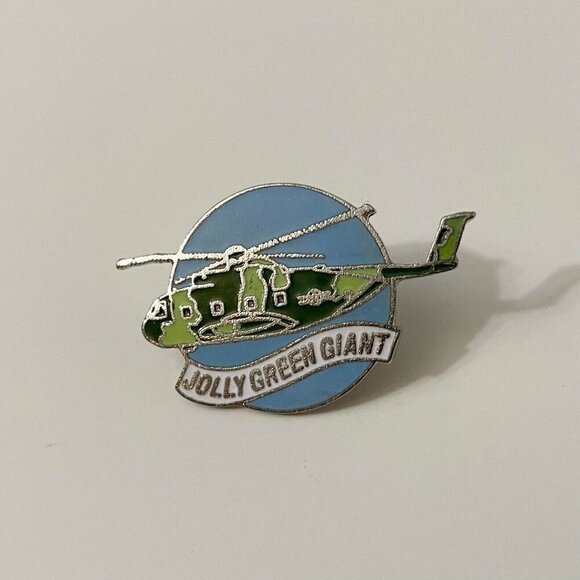 US Air Force Pin Jolly Green Giant Helicopter USAF Search Rescue - Picture 10 of 11